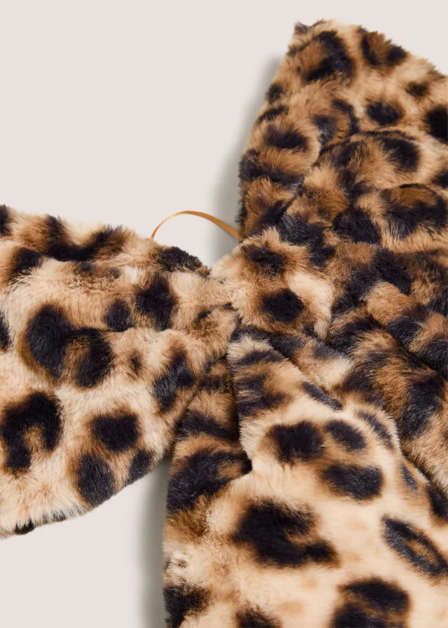 Leopard Print Bow