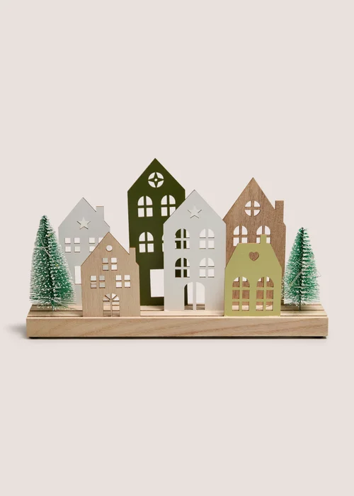 LED Small Wooden Scene Image 1