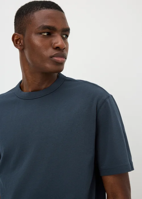 Navy Heavyweight T-Shirt - XS Image 3