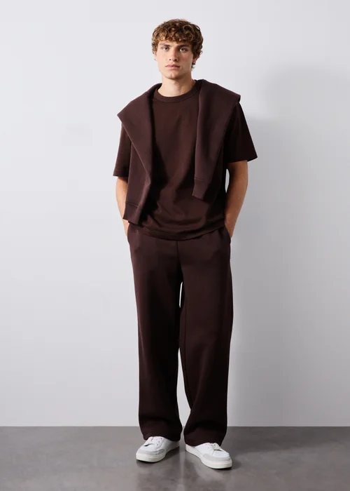 Burgundy Heavy Weight T-Shirt - XS Image 1