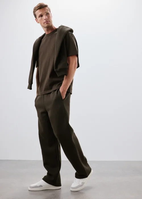 Brown Heavyweight Co Ord T-Shirt - XS Image 2