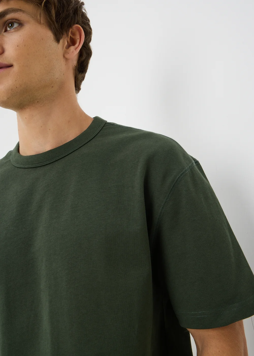 Green Heavyweight T-Shirt - XS Image 3