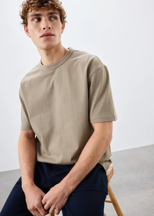 Beige Heavyweight T-Shirt