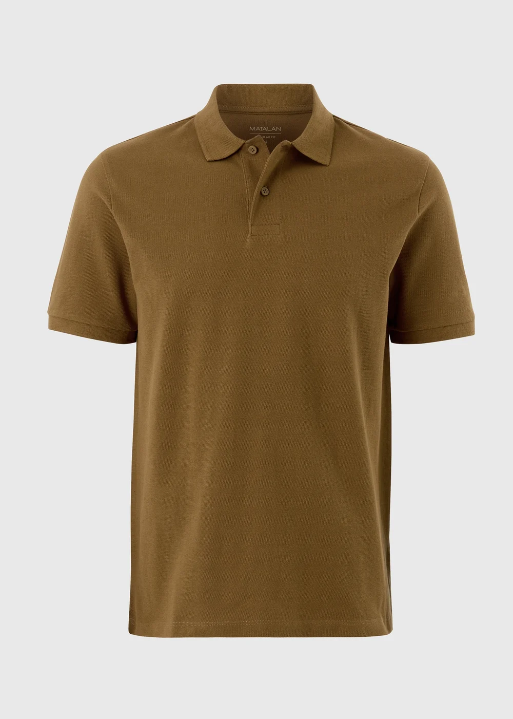 Mustard Plain Polo Shirt - XS Image 3