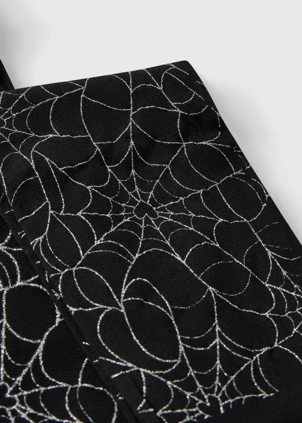 Girls Black Cobweb Tights (2-13yrs) - 2-3 Yrs Image 2