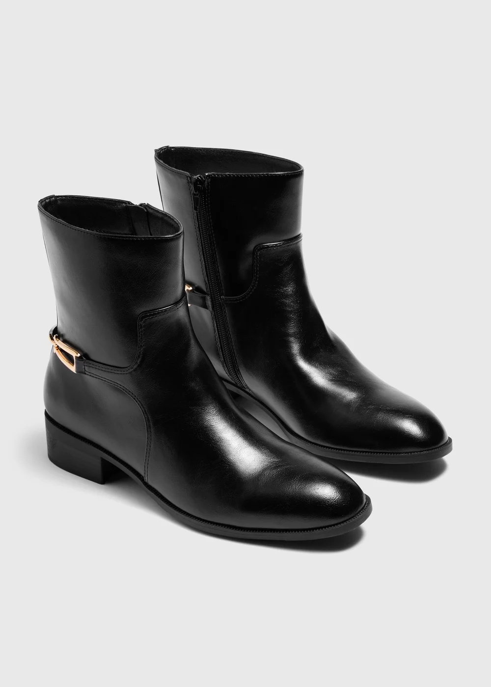 Black Short Rider Boots - 5 Image 1