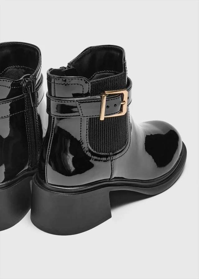 Girls Black Chelsea Boot (Younger 12 - Older 5)