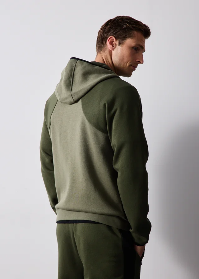 Souluxe Khaki Zip Through Jacket