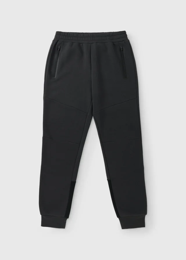 Souluxe Charcoal Clean Panel Jogging Bottoms