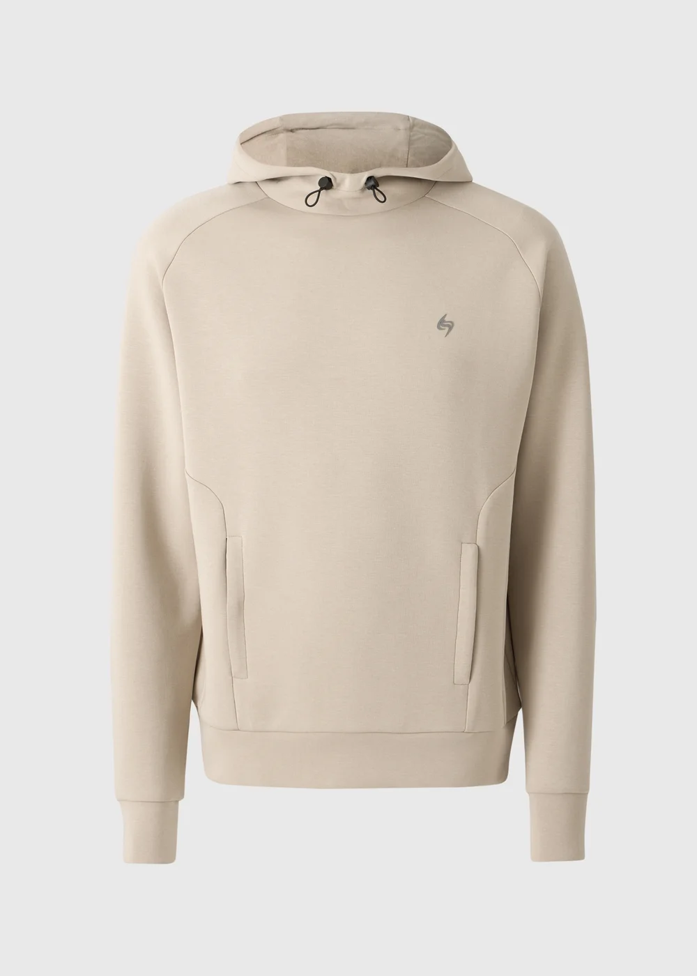 Souluxe Stone Scuba Co Ord Hoodie - XS Image 5