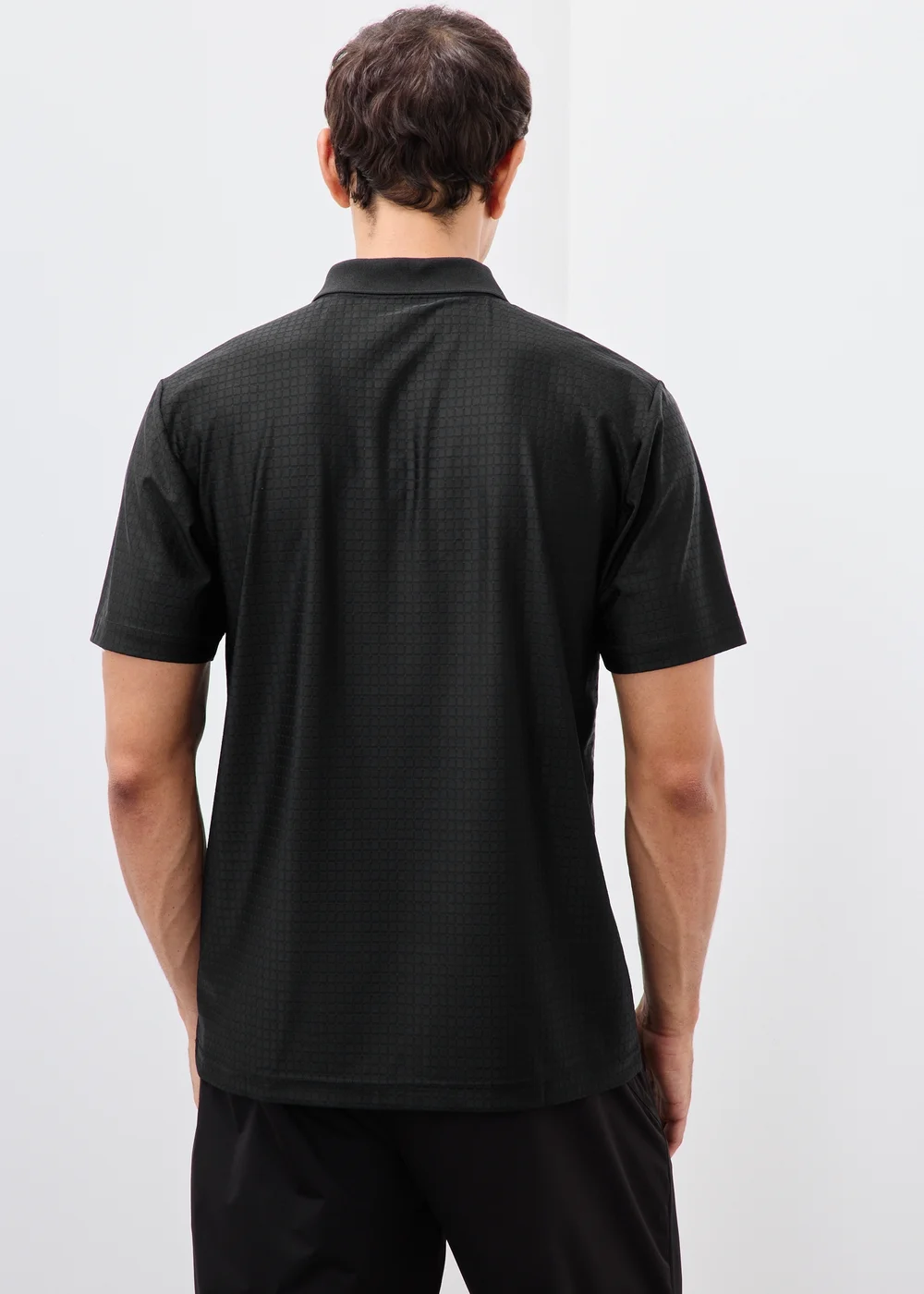 Souluxe Black Golf Polo - S Image 2