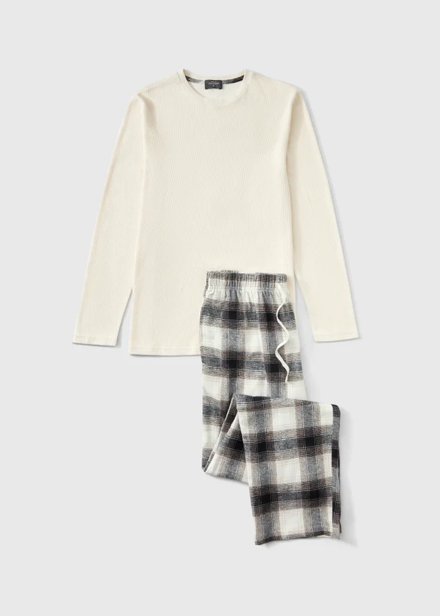 Oatmeal Waffle Pyjama Set