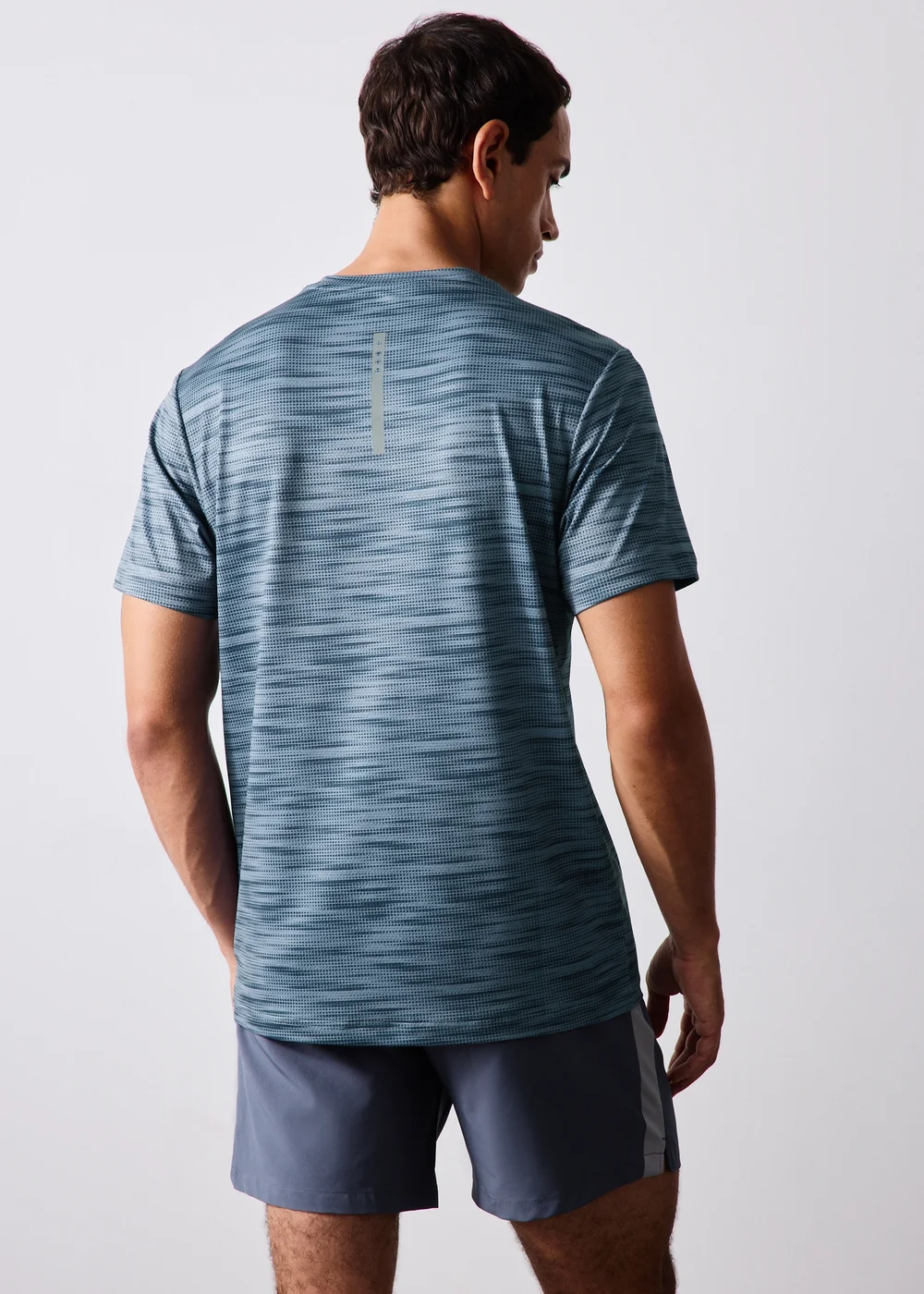 Souluxe Blue Printed Sports T-Shirt - S Image 1