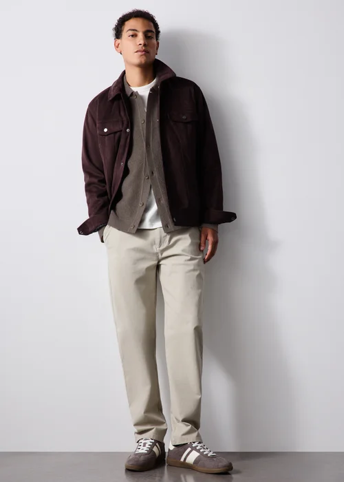 Brown Button Through Cardigan - S Image 4