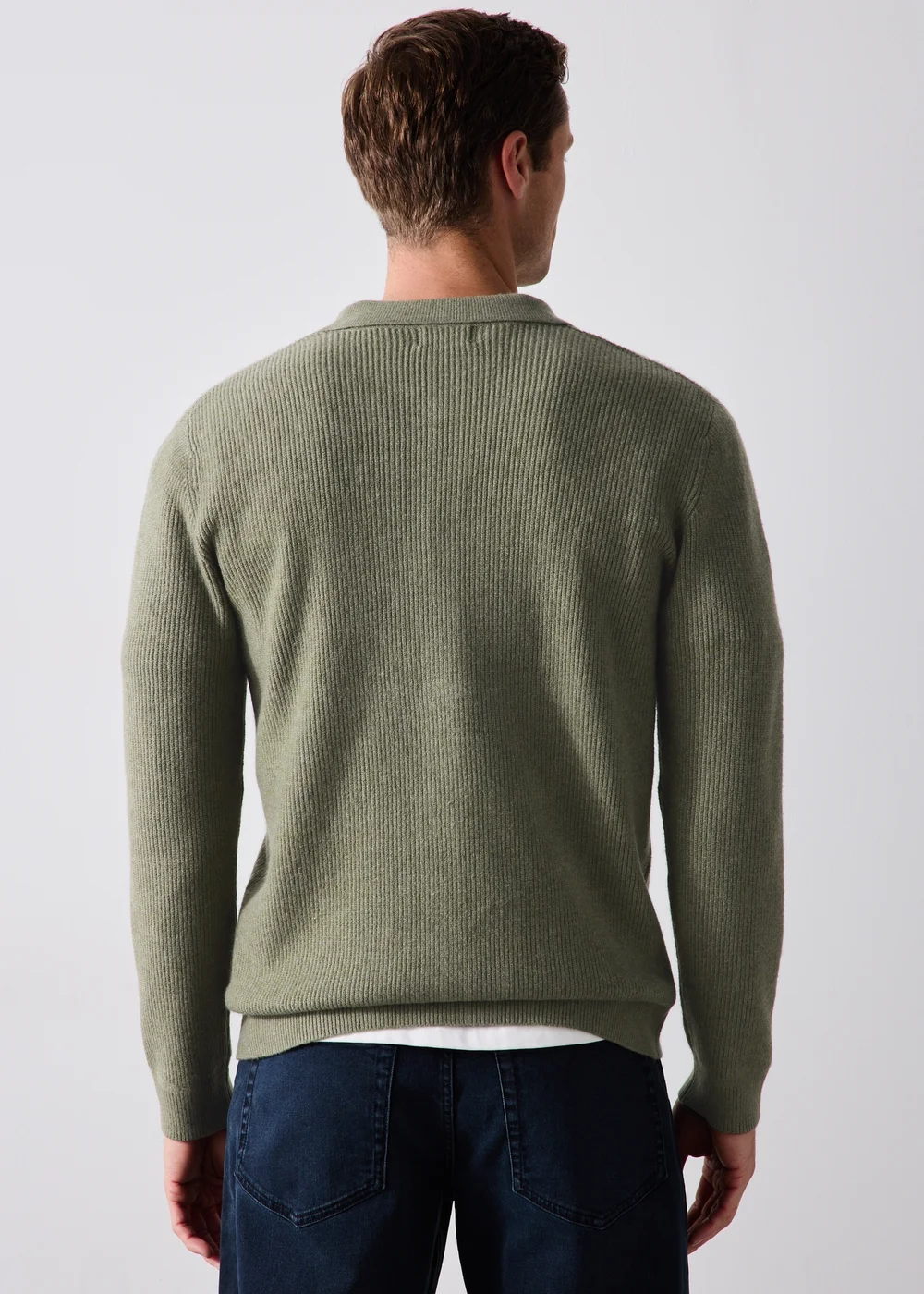 Sage Button Through Cardigan - S Image 2