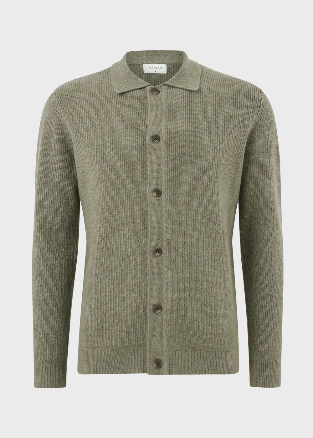 Sage Button Through Cardigan - S Image 5