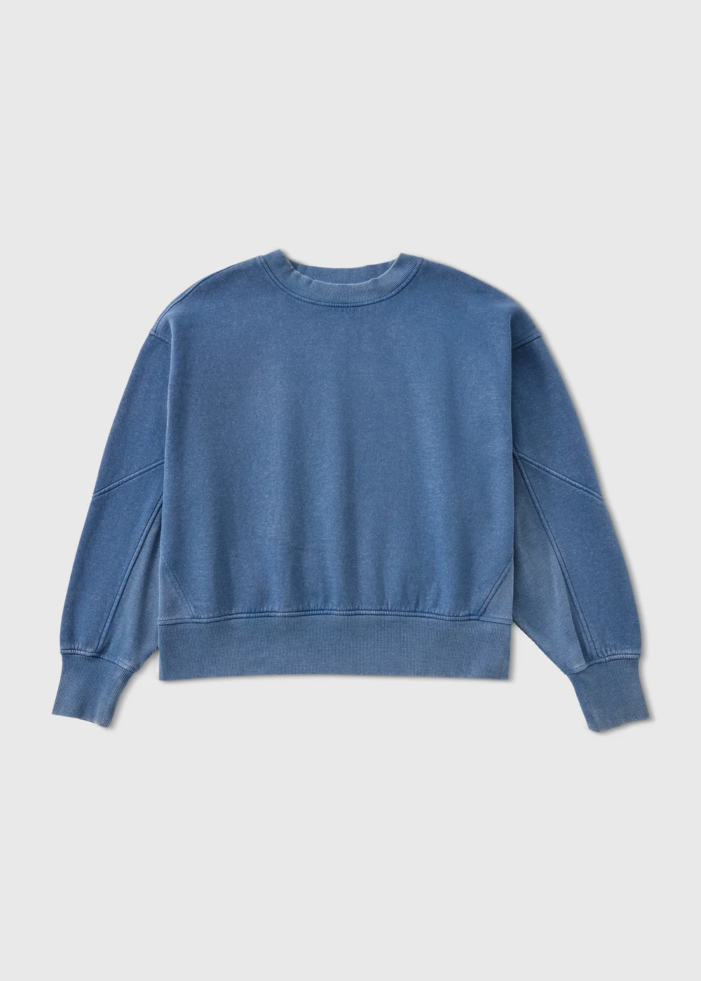 Denim Blue Acid Wash Co Ord Jumper - XS Image 5