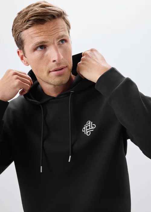 Black Smart Co Ord Hoodie - S Image 3