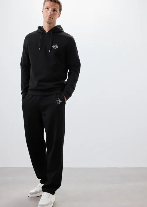 Black Smart Co Ord Hoodie - S Image 2