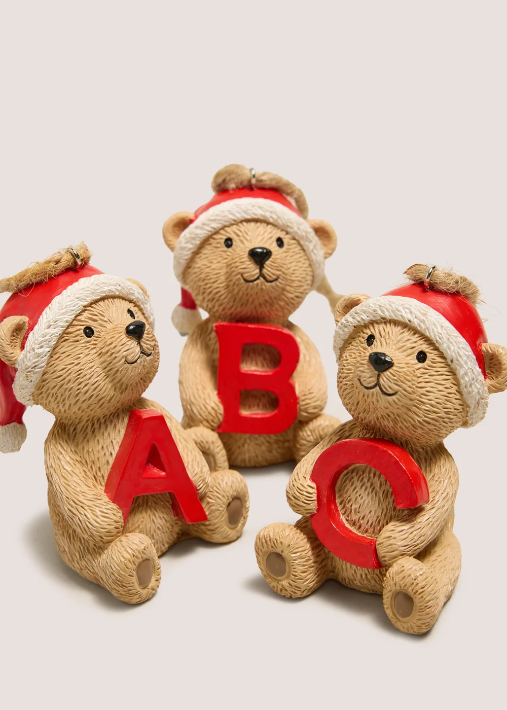 Patch Bear Alphabet Tree Decoration - A Image 2