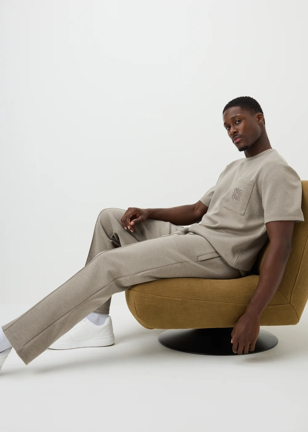 Stone Smart Co Ord Jogging Bottoms - S Image 1