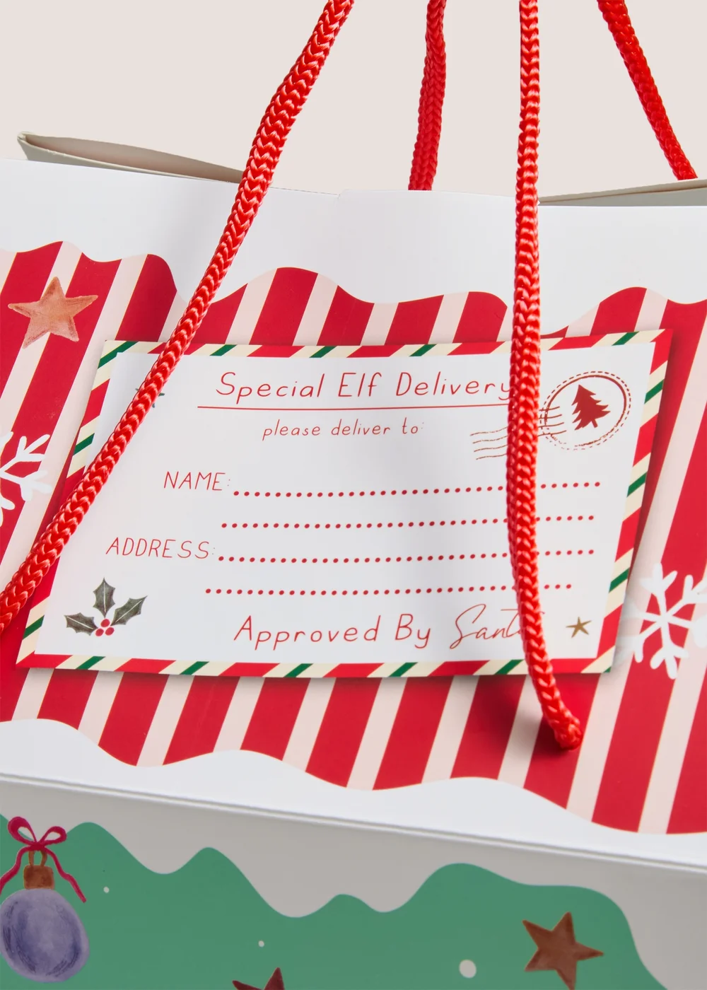 Elf Arrival House Gift Bag Image 2