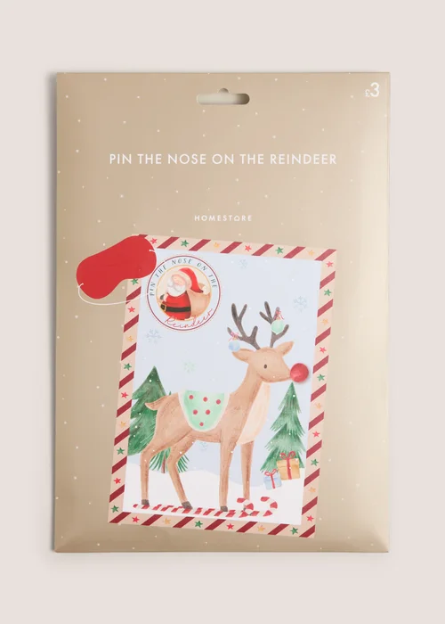 Pin The Nose On The Reindeer Image 1
