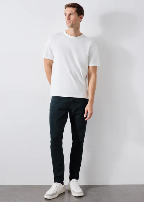 Dark Wash Black Slim Fit Jeans - 28 S Image 1