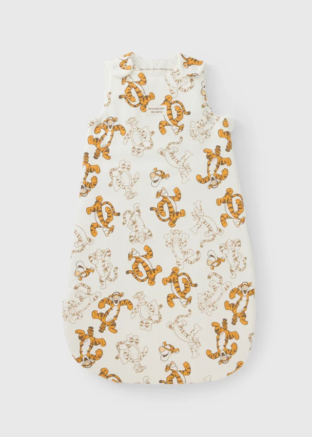 Baby Cream Tigger Sleepsuit (Newborn-23 mnths)