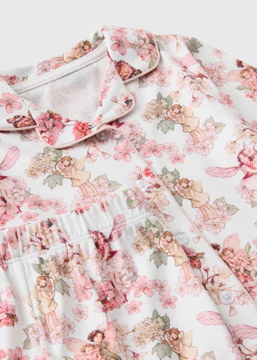 Baby Pink Flower Fairies Pyjamas (Newborn-23 mnths) - 6-9 months Image 2