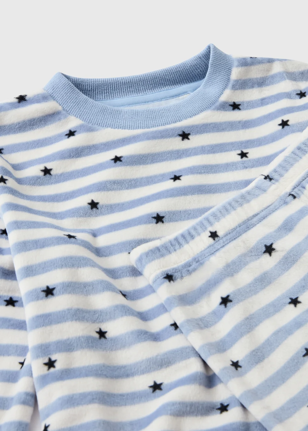 Boys Blue Striped Star Pyjamas (1-7 yrs) - 1-1.5 Yrs Image 2