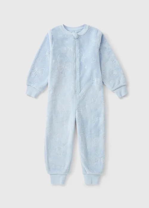 Boys Blue Onesie (1-7 Yrs) - 1-1.5 Yrs Image 1