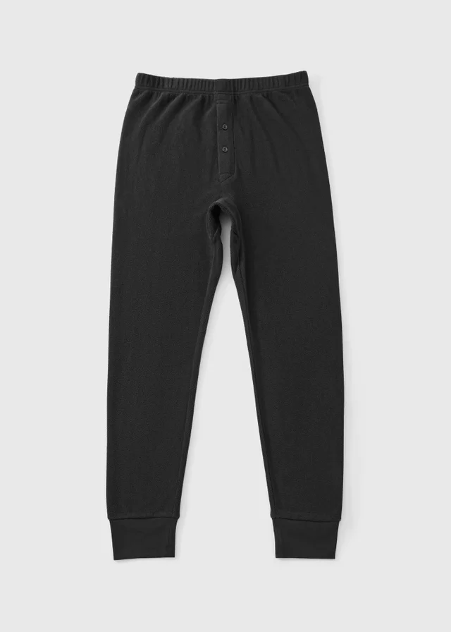 Black Thermal Long Johns