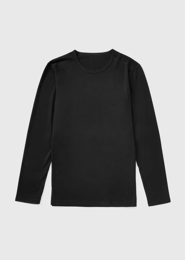 Black Light Thermal Long Sleeve Top