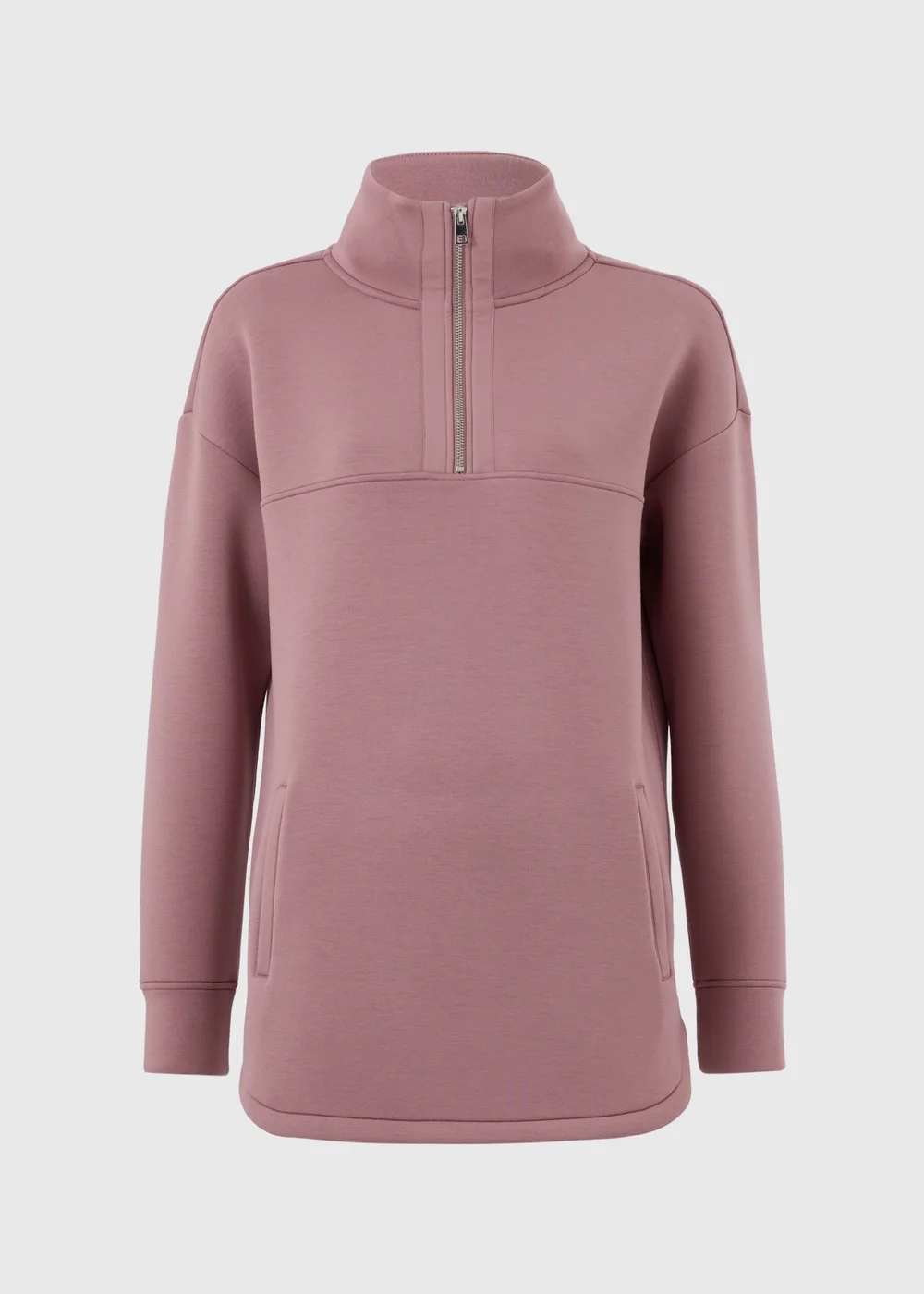 Souluxe Mauve Scuba Sweatshirt - XS Image 5
