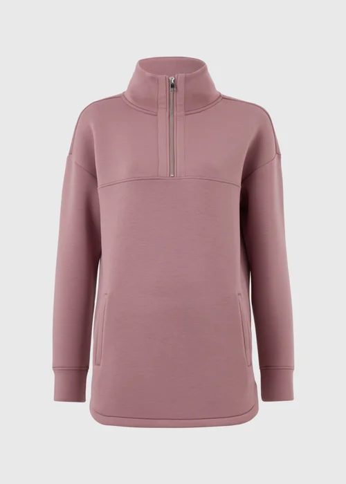 Souluxe Mauve Scuba Sweatshirt - XS Image 5