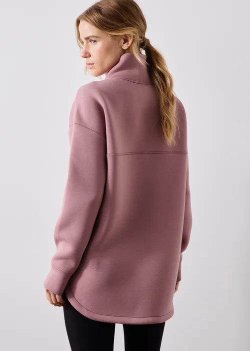 Souluxe Mauve Scuba Sweatshirt - XS Image 2
