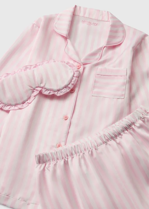 Girls Pink Stripe Pyjamas (7-13 yrs) - 7 Yrs Image 2