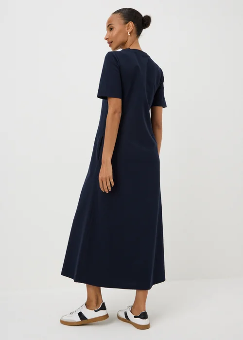 Navy Midaxi T-Shirt Dress - 8 Image 3