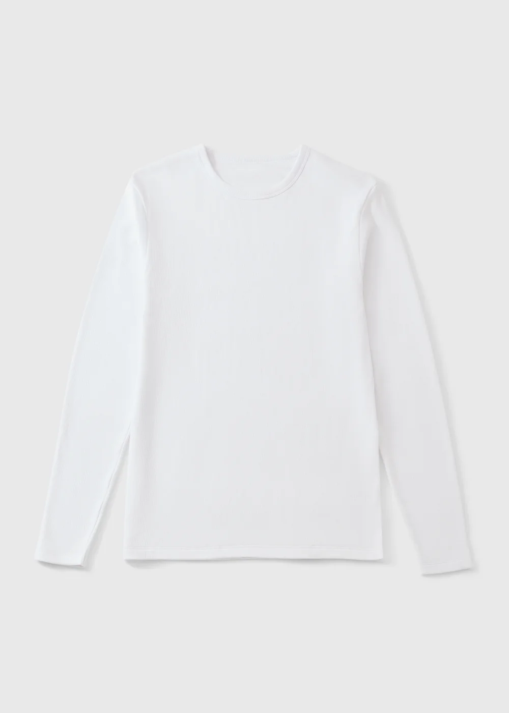 White Long Sleeve Medium Thermal - S Image 1