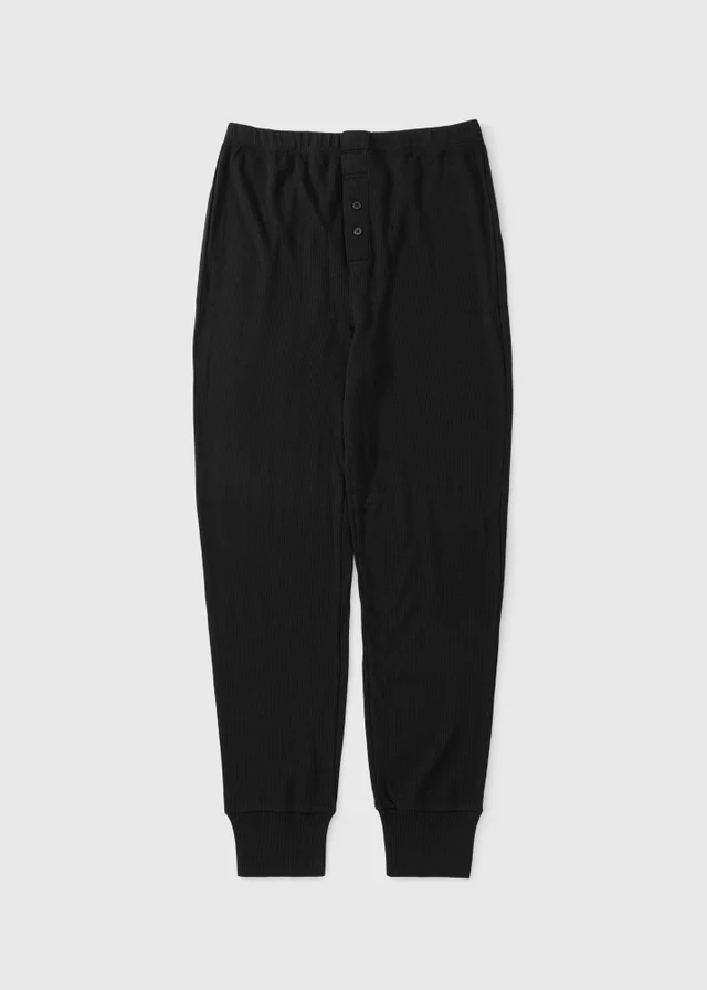 Black Medium Thermal Long Johns