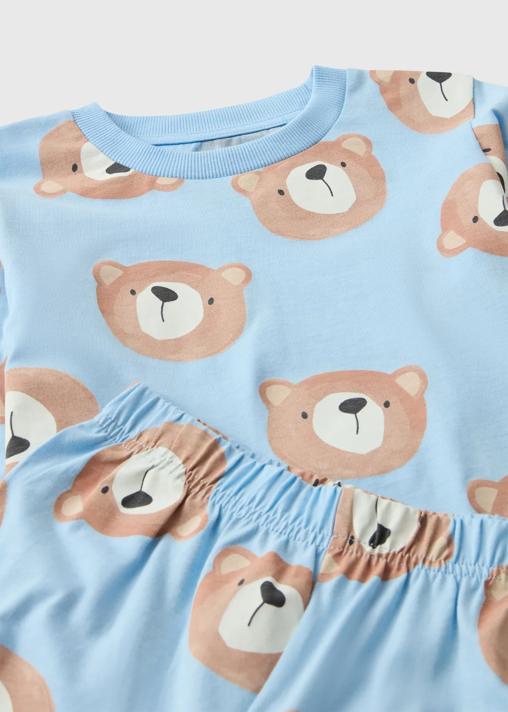 Boys Blue Bear Pyjama Set (1-7yrs) - 1-1.5 Yrs Image 2