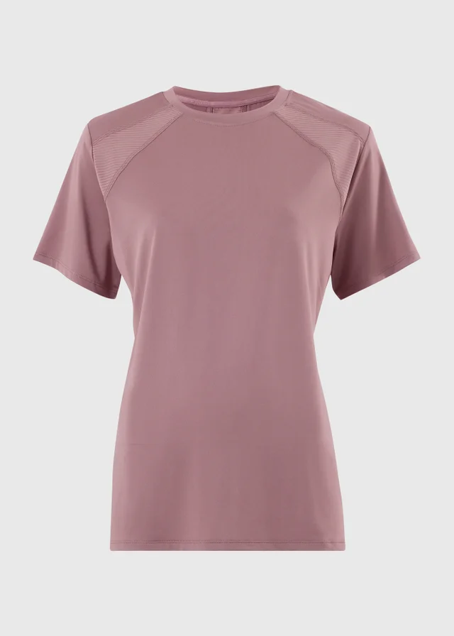 Souluxe Mauve Active T-Shirt