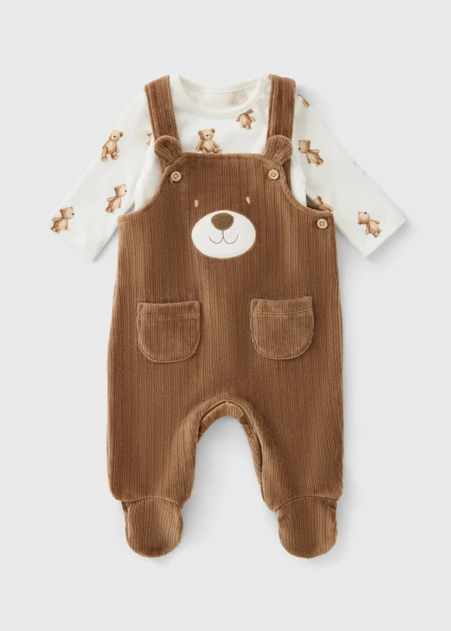 Baby Patch Dungaree Set (0-18mths)