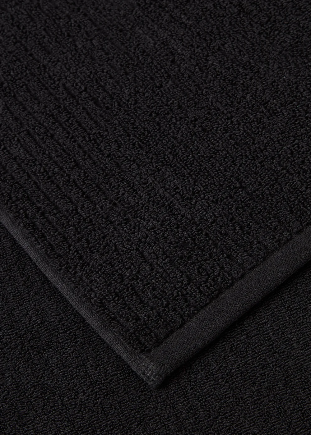 Statement Black Border Towels - Hand Towel Image 3