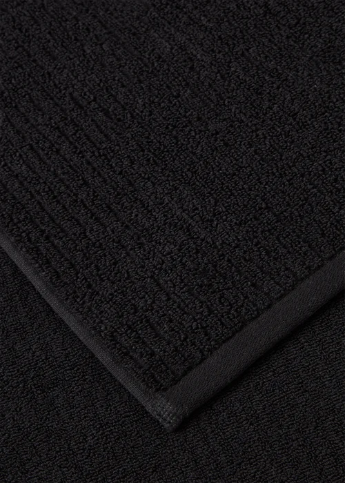 Statement Black Border Towels - Hand Towel Image 3