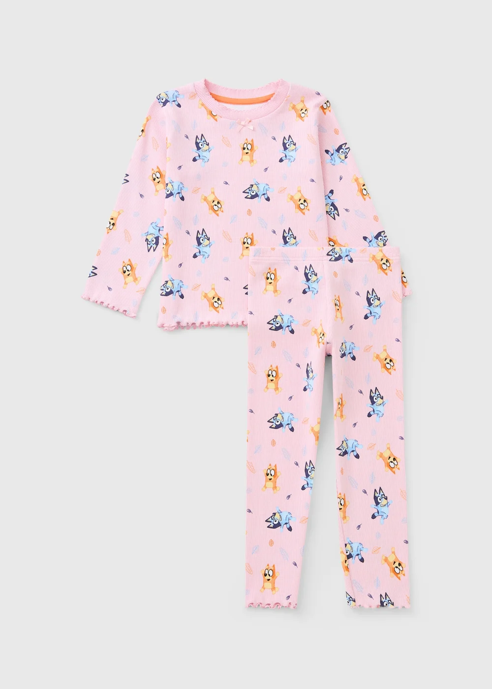 Pink Bluey Character Pyjama Set (1-7 Yrs) - 1-1.5 Yrs Image 1