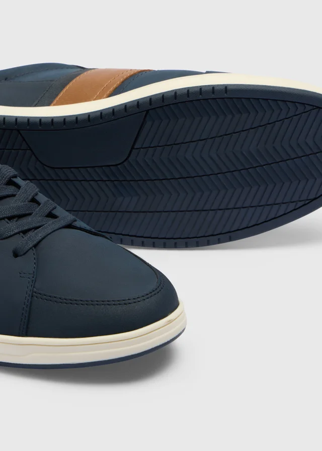 Navy Stripe Trainer