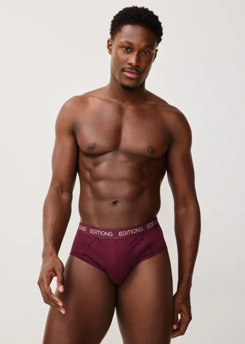5 Pack Multicoloured Plain Briefs - S Image 2