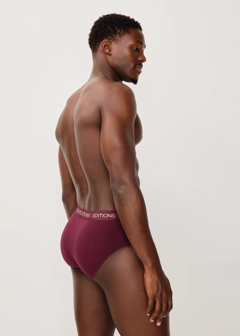 5 Pack Multicoloured Plain Briefs - S Image 3